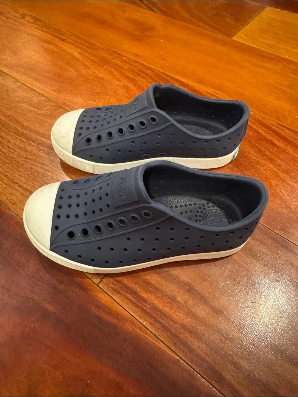 Native Kids Water Shoe in Navy Blue - Size  10